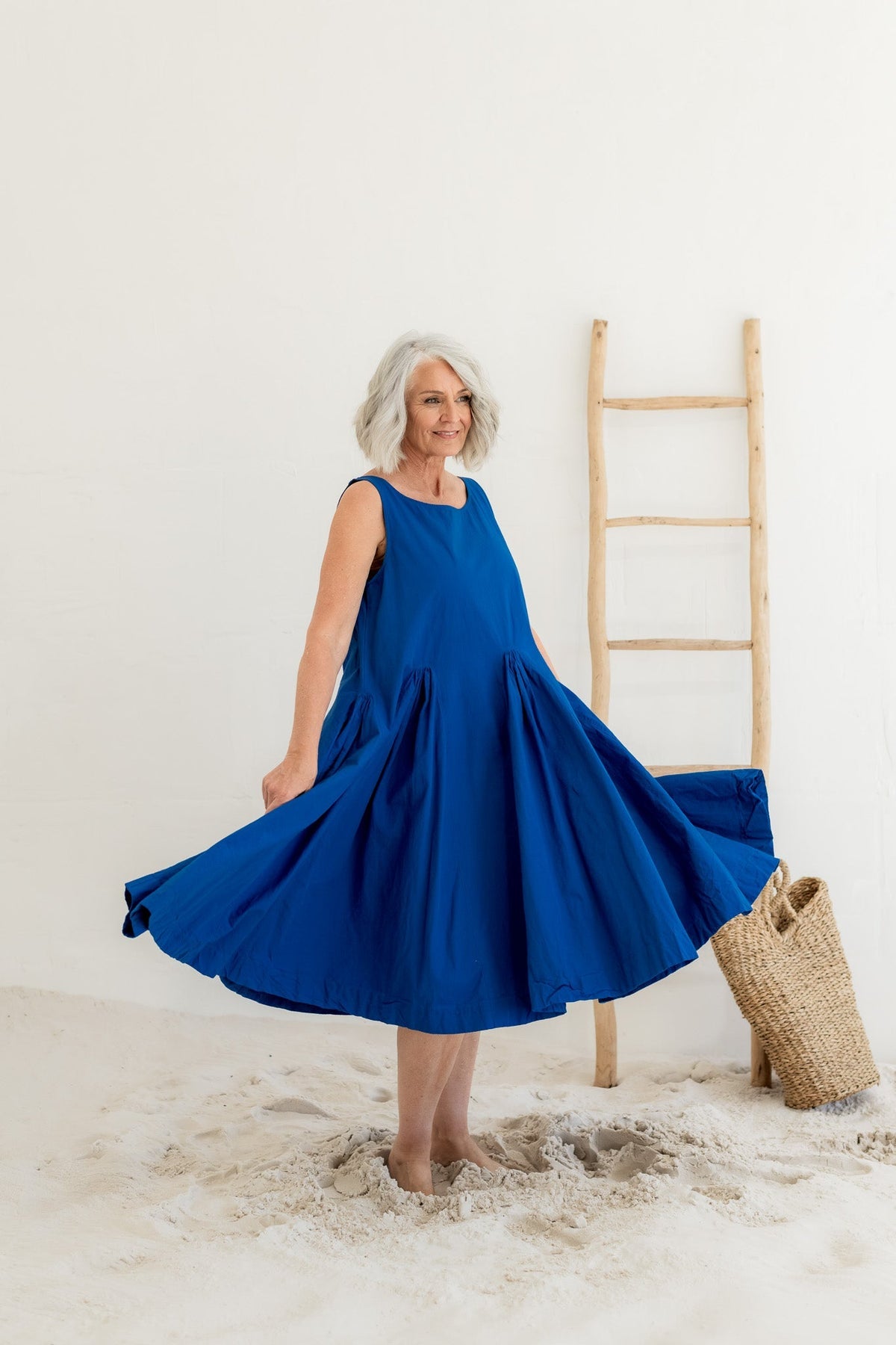 Meg by design Portland dress cotton poplin - Stay Wild Collective