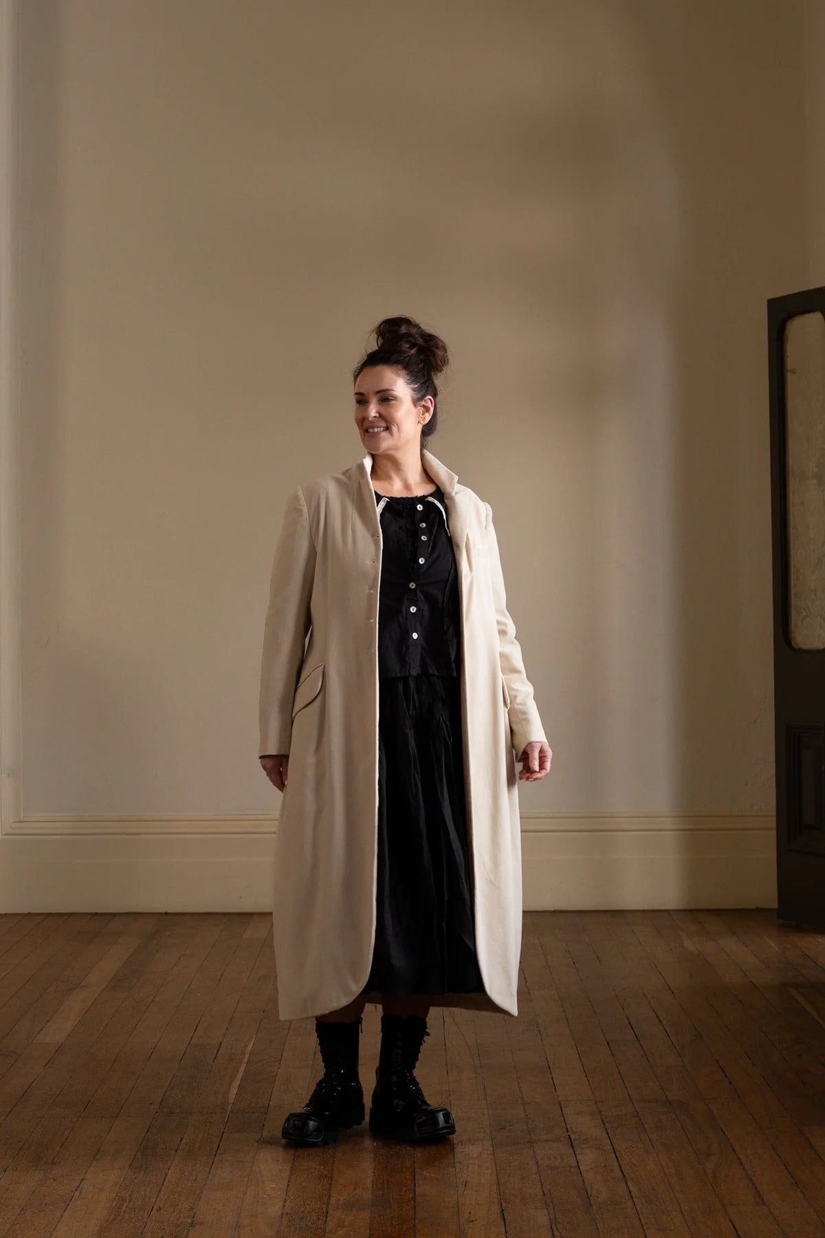  Meg by design arc coat cotton velvet - Stay Wild Collective  