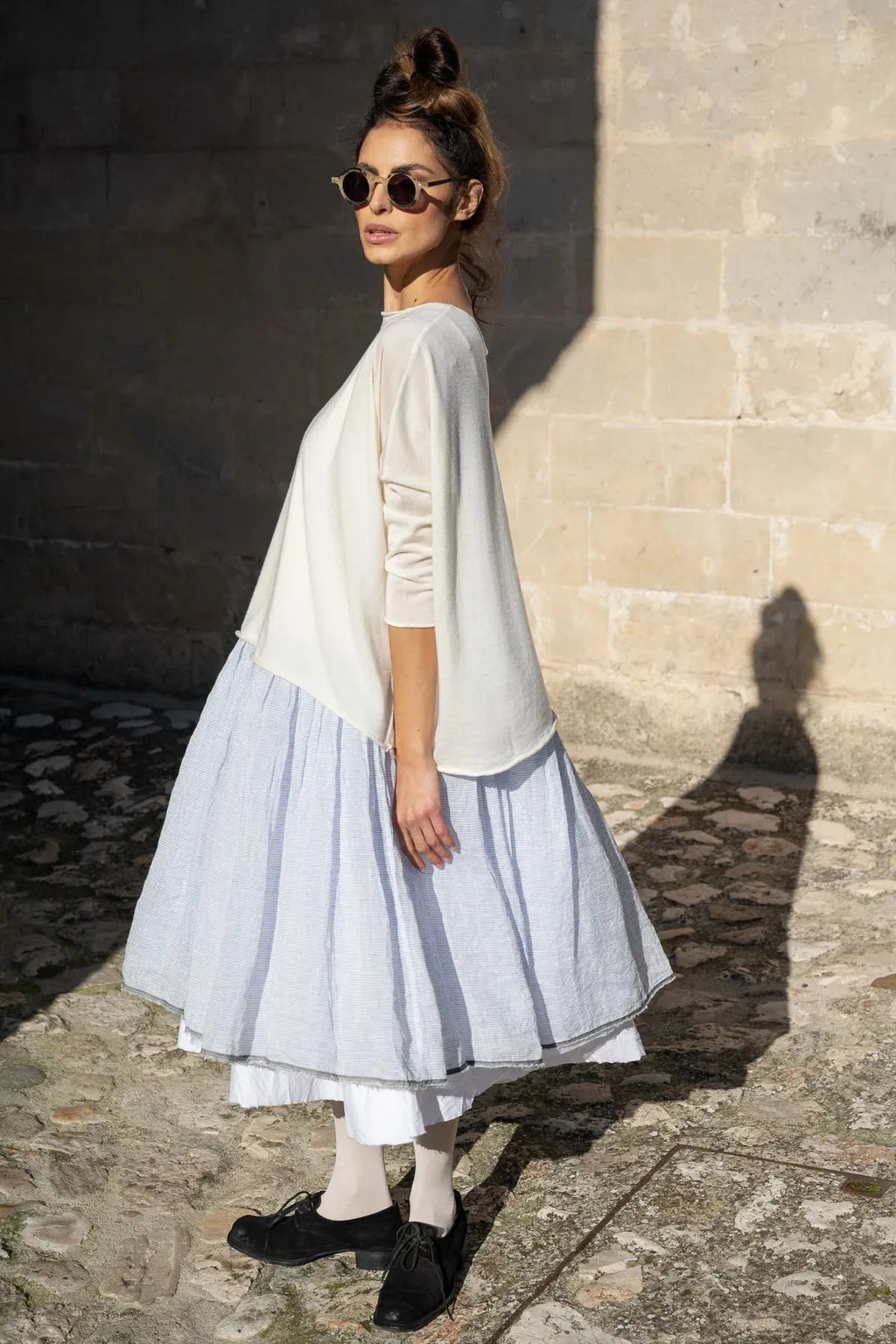 Meg by design AMÉLIE TUTU SLIP SHORT - GAUZE LINEN - Stay Wild Collective  slip dress