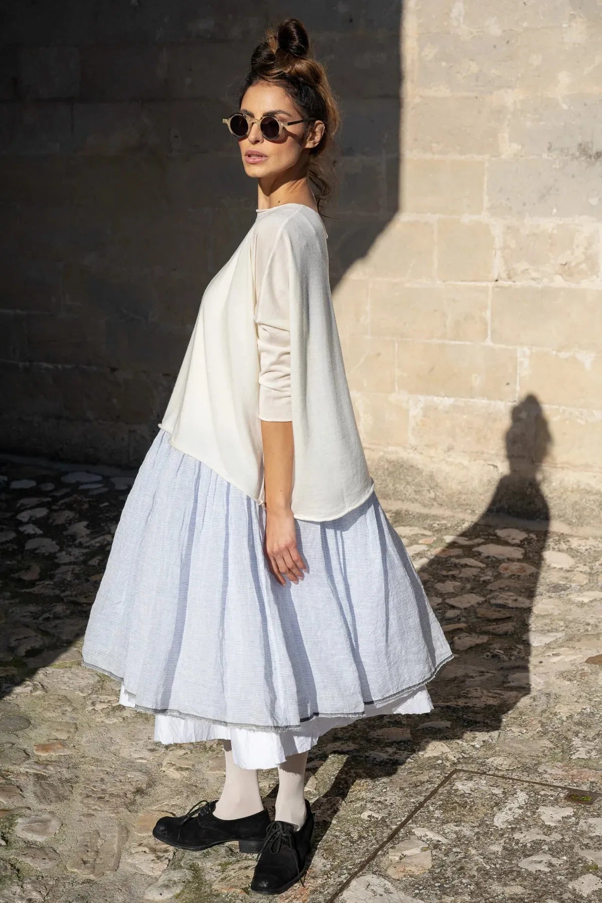 Meg by design AMÉLIE TUTU SLIP SHORT - GAUZE LINEN - Stay Wild Collective  slip dress