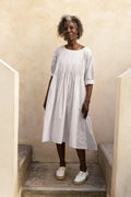 Meg by design Asili Dress- Cotton Poplin Ice - Stay Wild Collective  Dress