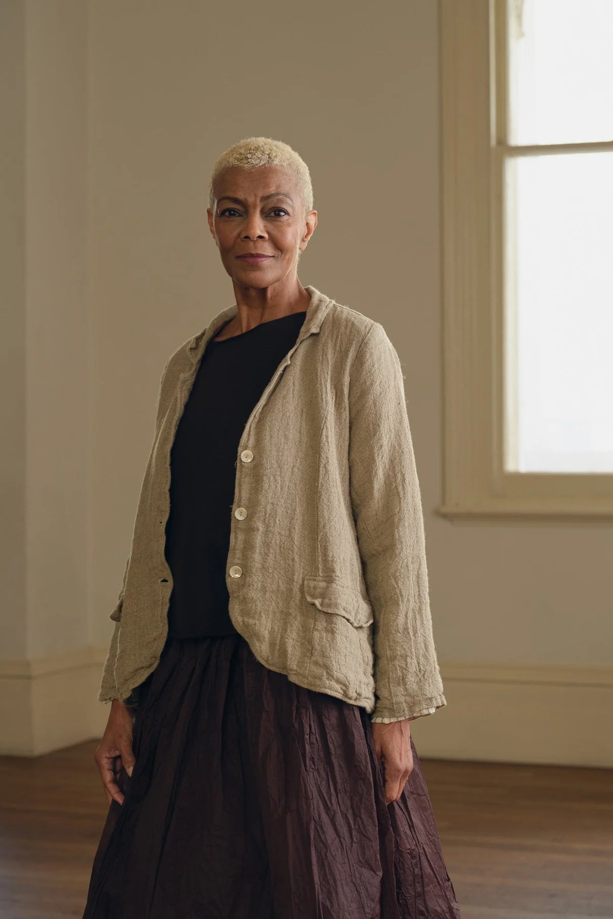  MegbyDesign BARIDI JACKET - LINEN - Stay Wild Collective  