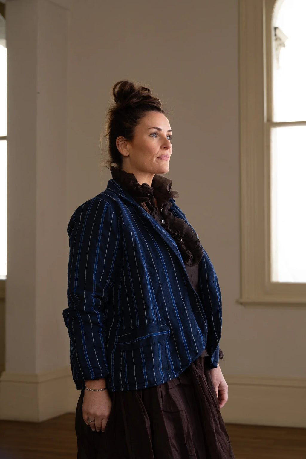  Meg by design Bard jacket linen - Stay Wild Collective  