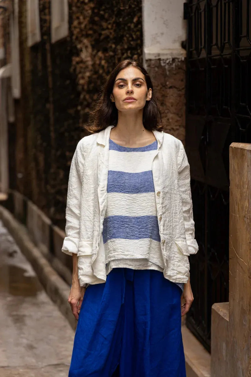 Meg by Design Baridi Jacket - Linen - Stay Wild Collective  Jacket