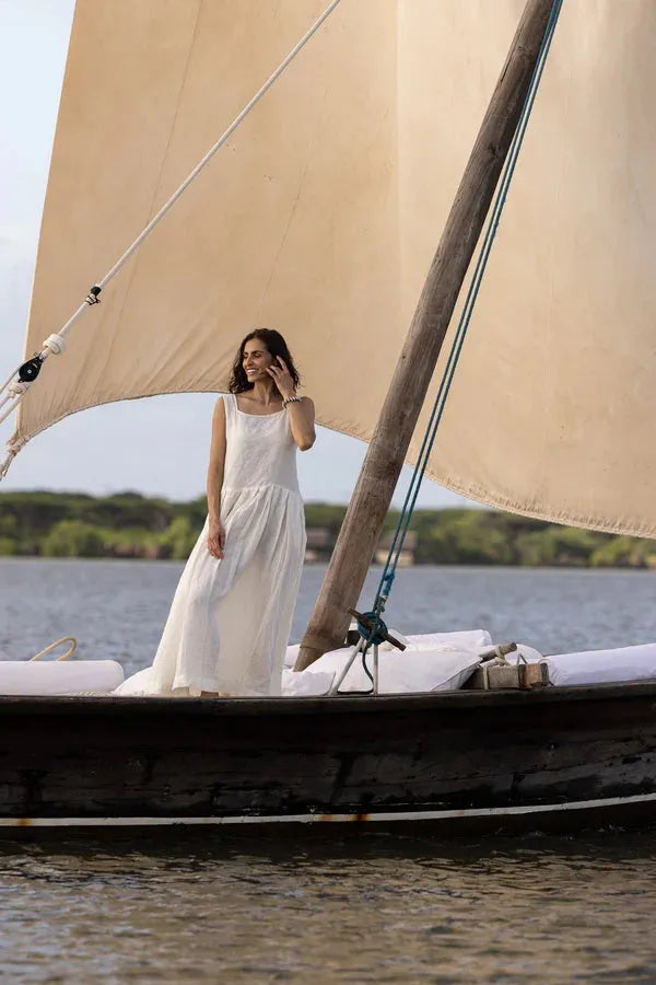 Meg by Design Binti Dress - Linen - Stay Wild Collective  