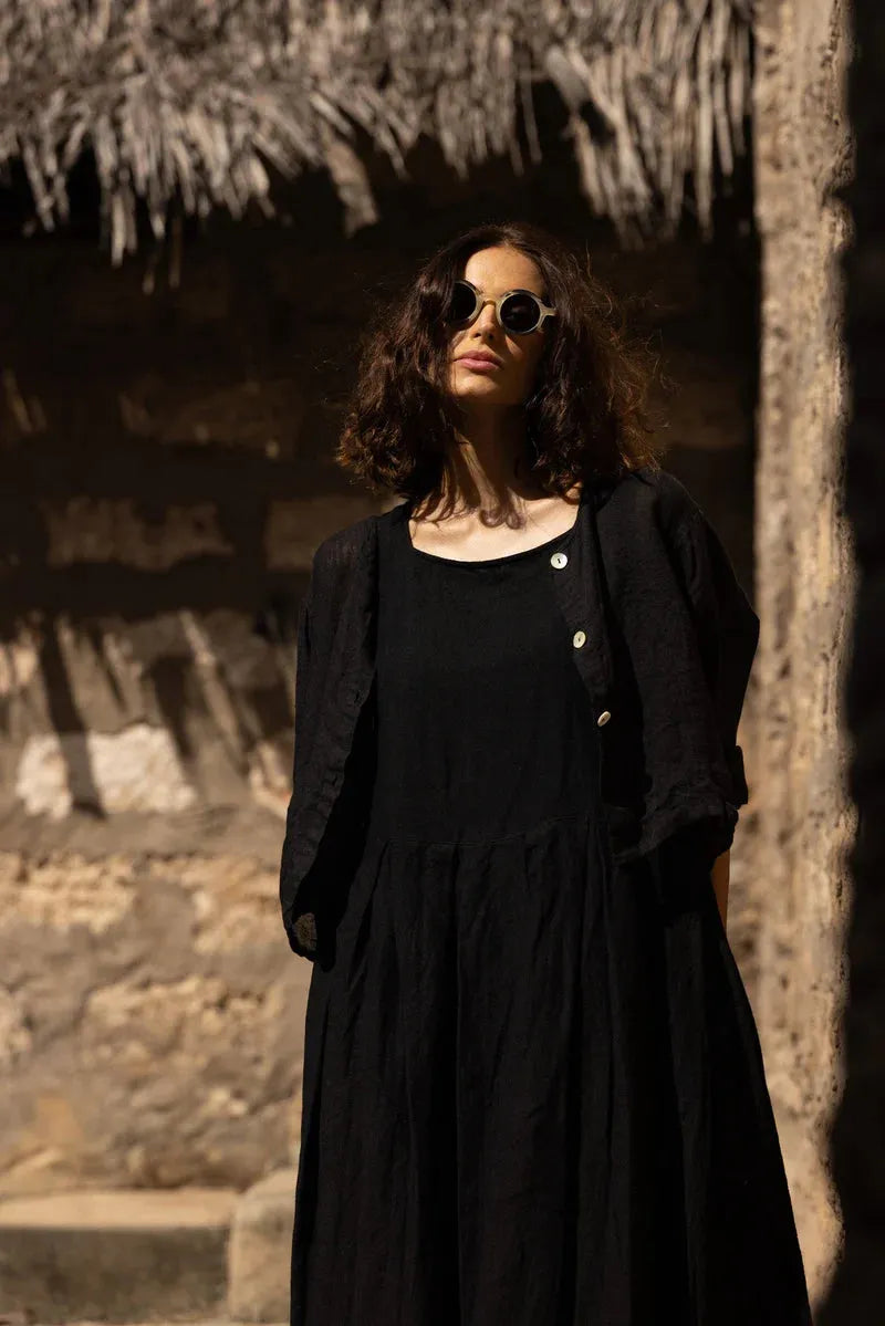 Meg by Design Doto Jacket - Gauze Linen - Stay Wild Collective  Shirts & Tops