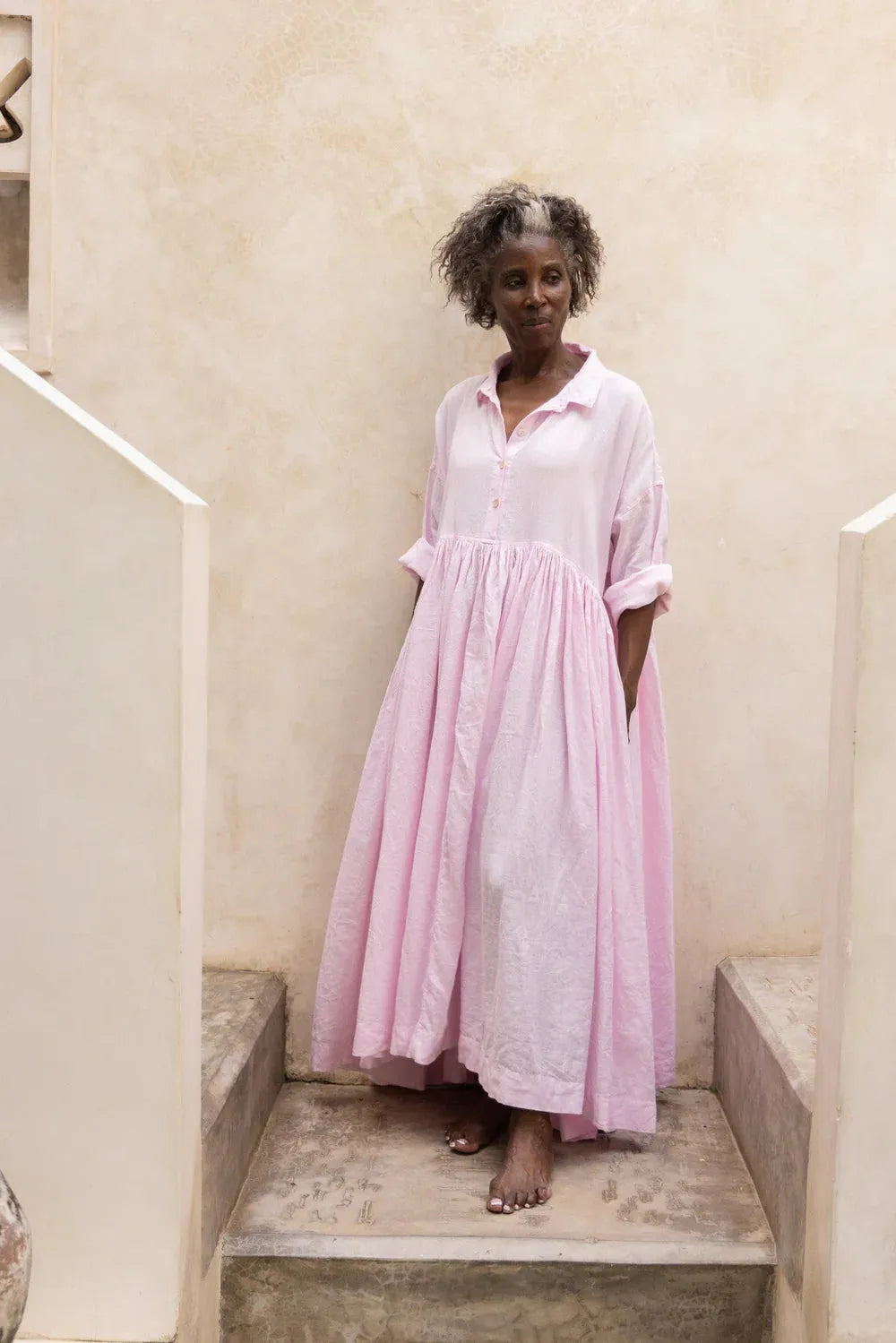 Meg by Design | Edith Dress - Linen - Stay Wild Collective  
