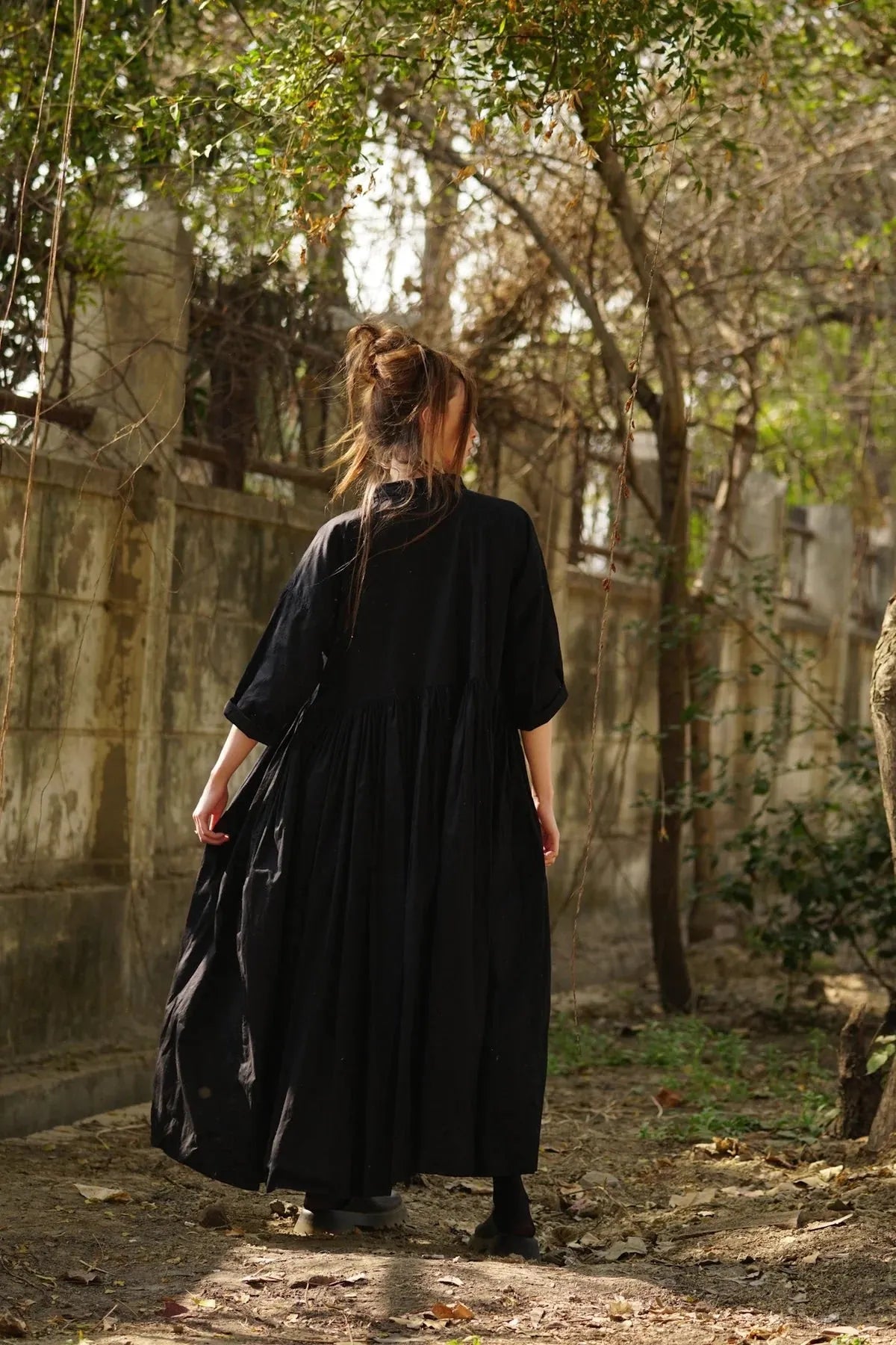 Meg by Design Edith Dress - paper cotton - Stay Wild Collective  