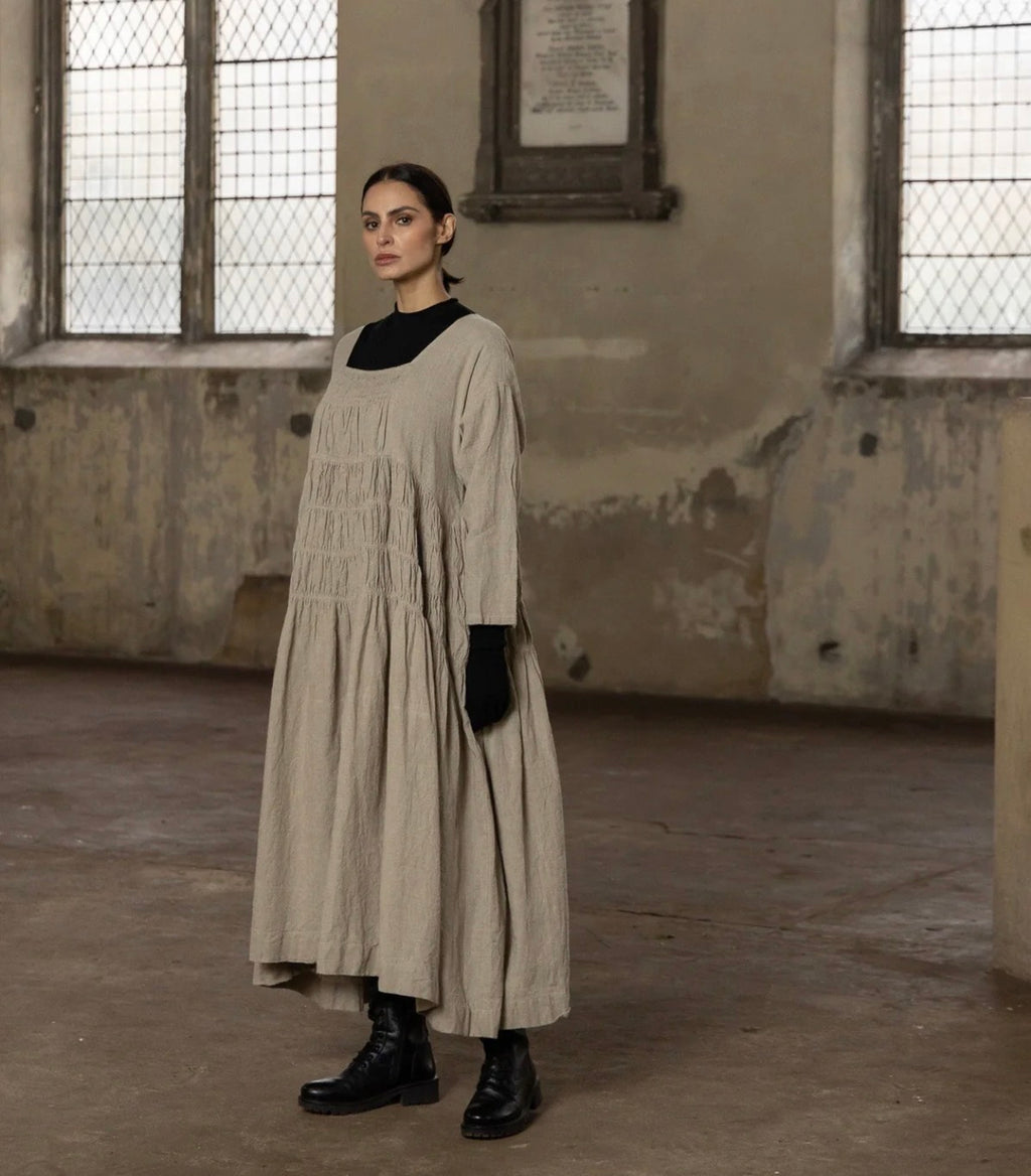  MegbyDesign Helena Dress Long - Linen SALE - Stay Wild Collective  Dress
