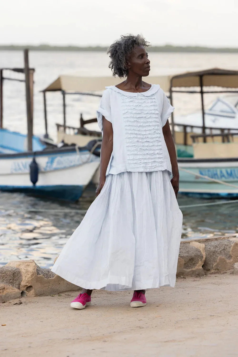 Meg by Design | Jua Top - Linen - Stay Wild Collective  