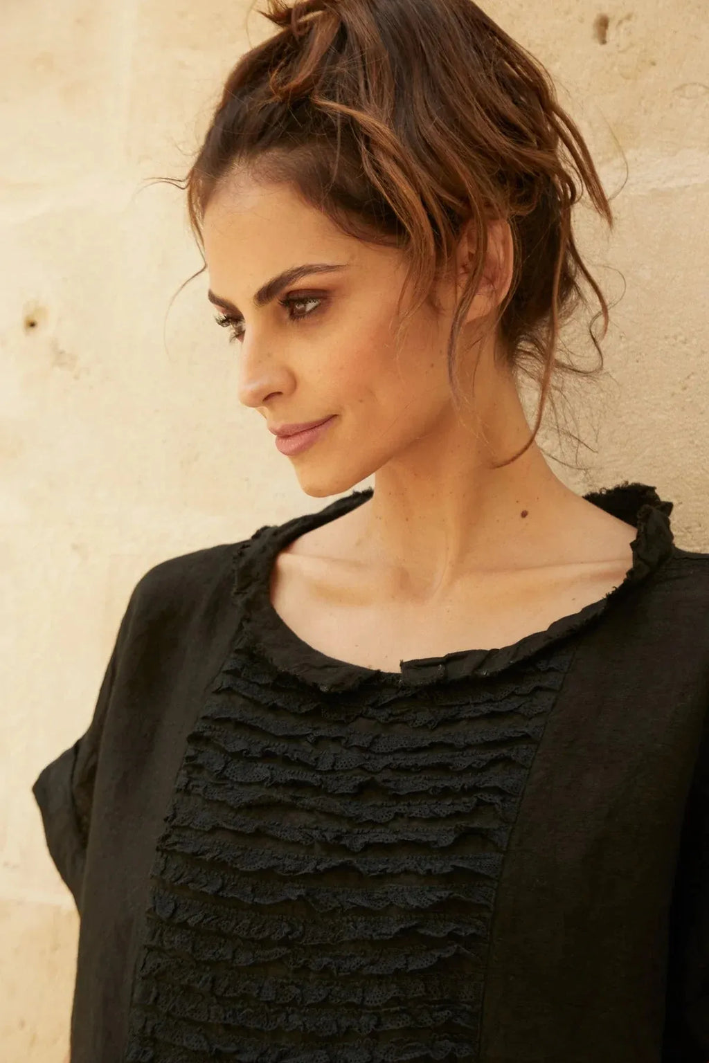 meg by design Luna top black - Stay Wild Collective  Tops