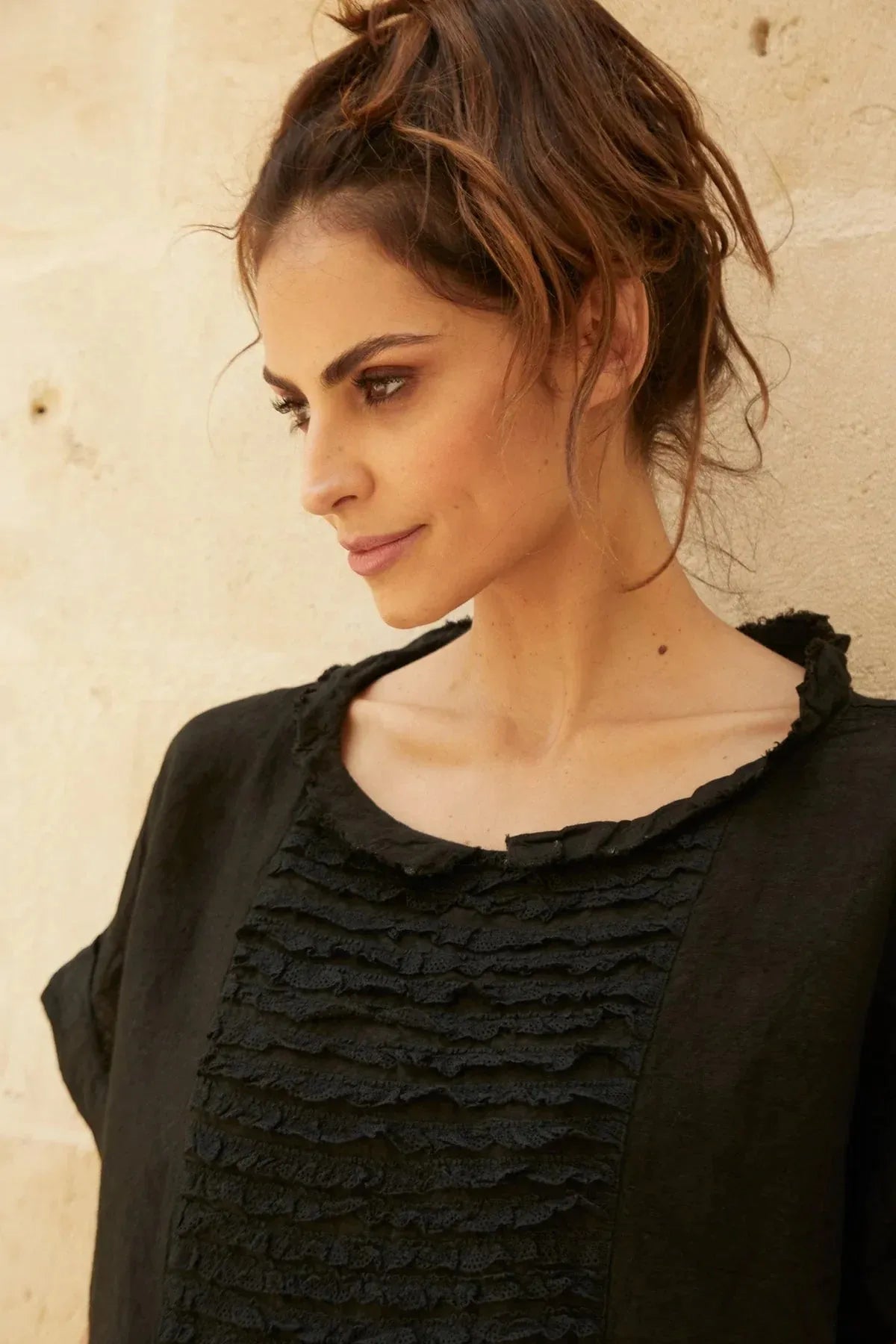meg by design Luna top black - Stay Wild Collective  Tops