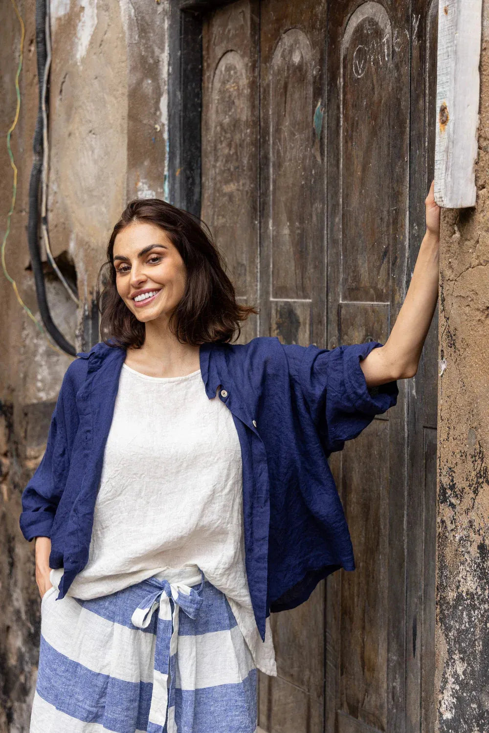 Meg by design Moyo Shirt - Linen - Stay Wild Collective  Shirts & Tops