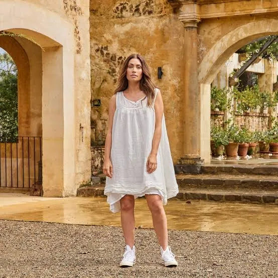 Nila dress linen gauze meg by design - Stay Wild Collective  