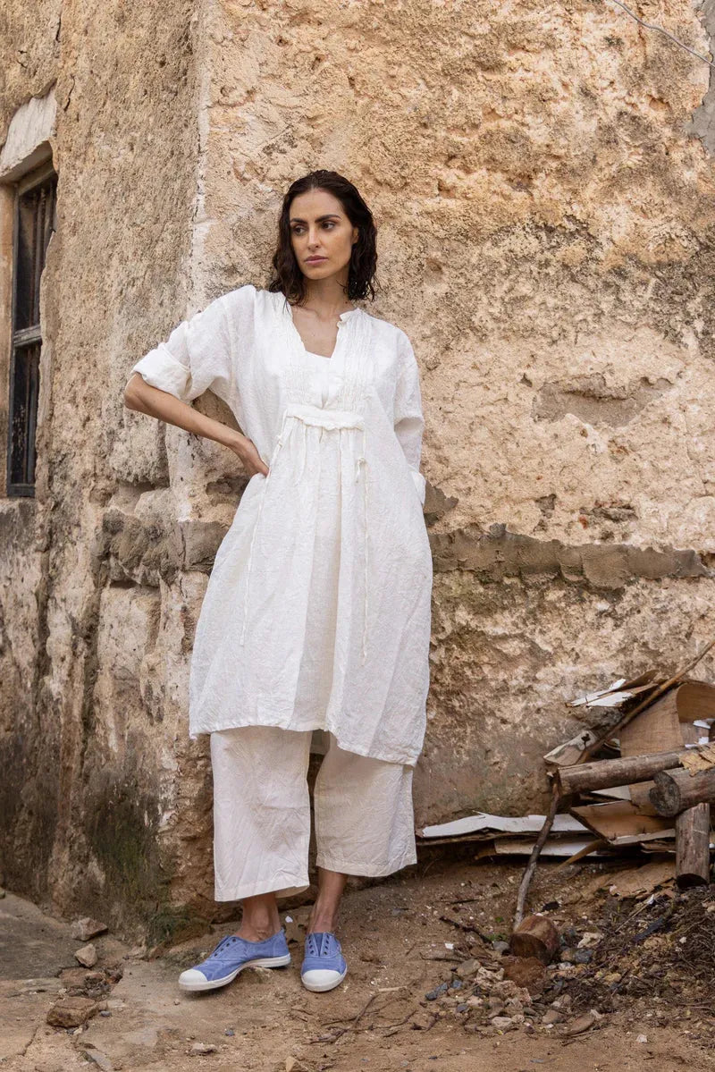 Meg by Design Nzuri Tunic - Linen - Stay Wild Collective  Dress
