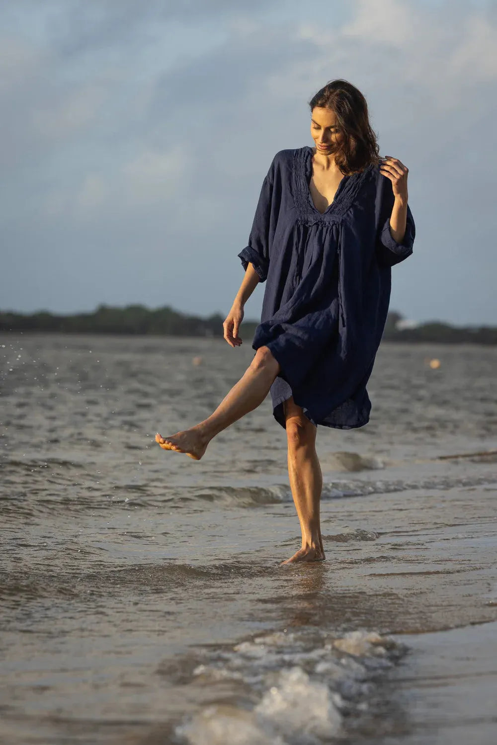 Meg by Design Nzuri Tunic - Linen - Stay Wild Collective  Dress
