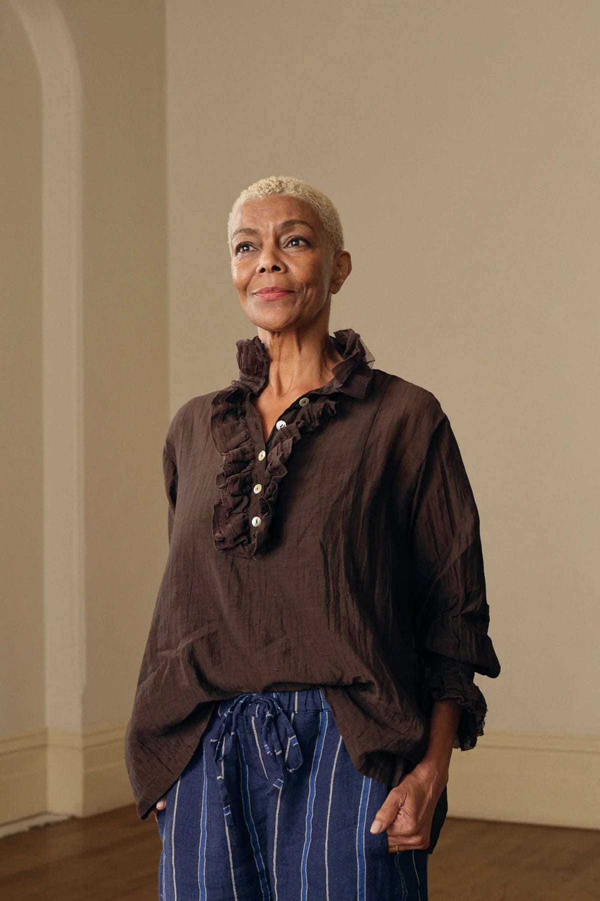  Meg by design ODILE BLOUSE - SILK COTTON - Stay Wild Collective  