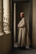  Meg by design Oliver coat raw linen - Stay Wild Collective  
