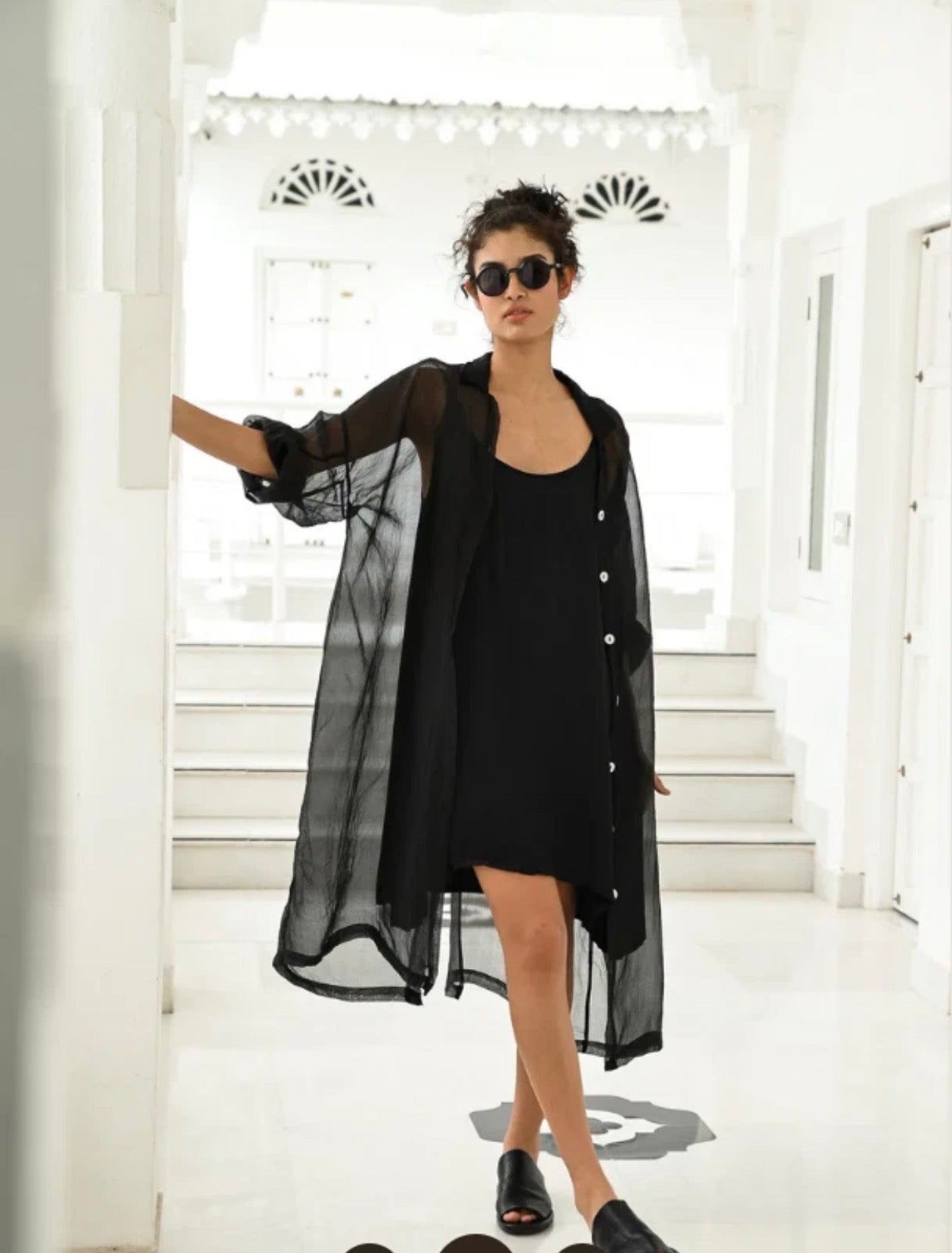  MegbyDesign Piaf coat silk organdy - Stay Wild Collective  