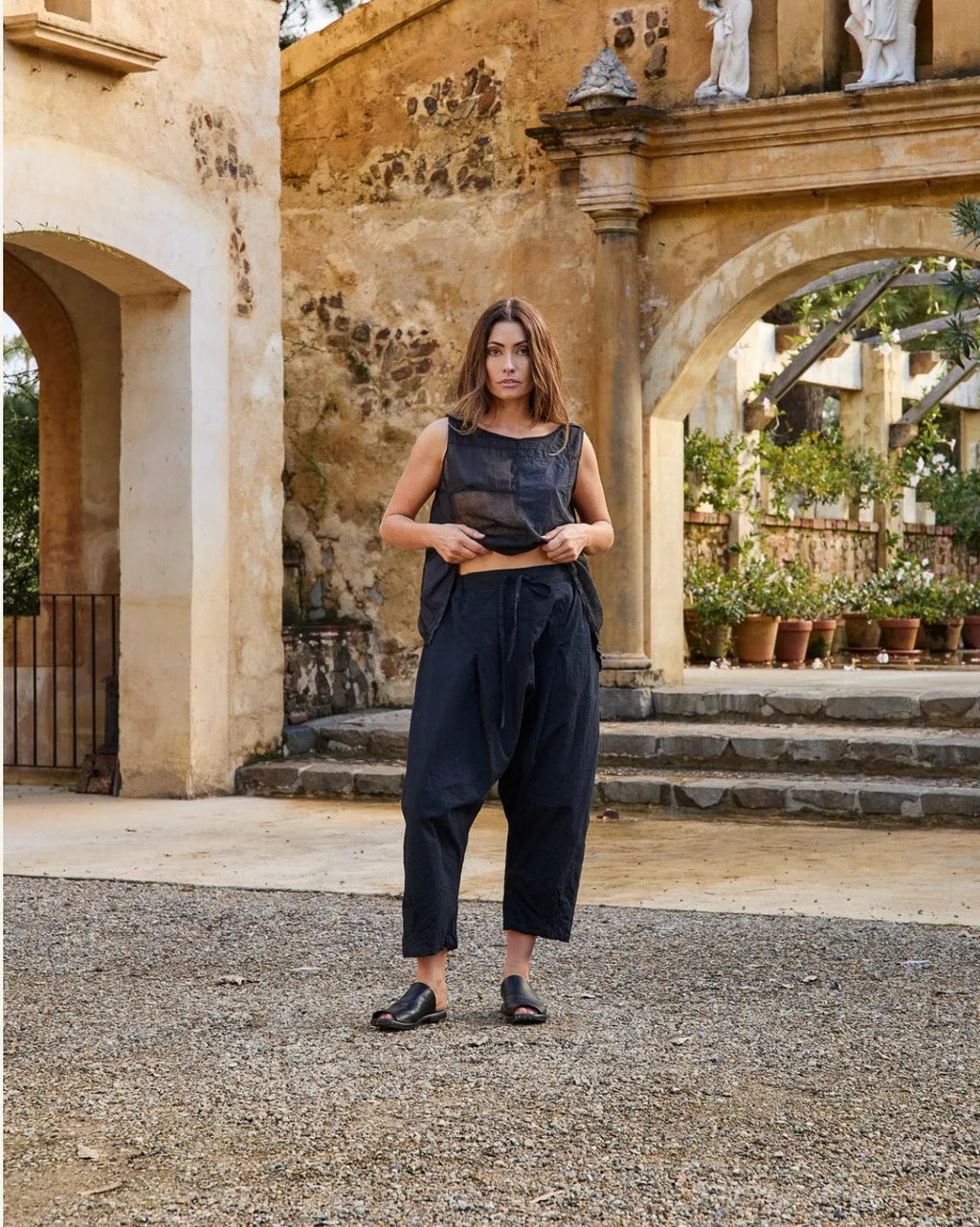 Meg by Design Uma Drop Crotch Pant - Stay Wild Collective  Pants