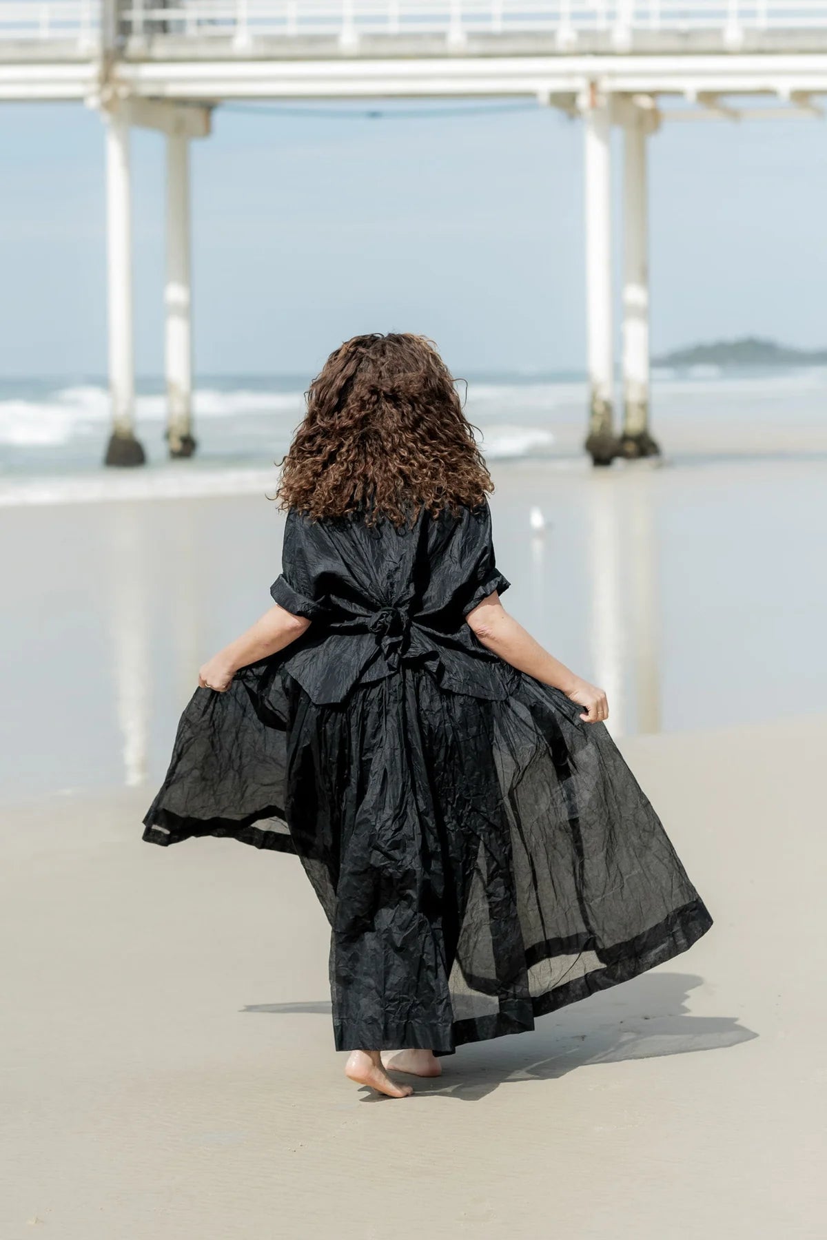 Megbydesign | Opera skirt black - cotton organdy - Stay Wild Collective