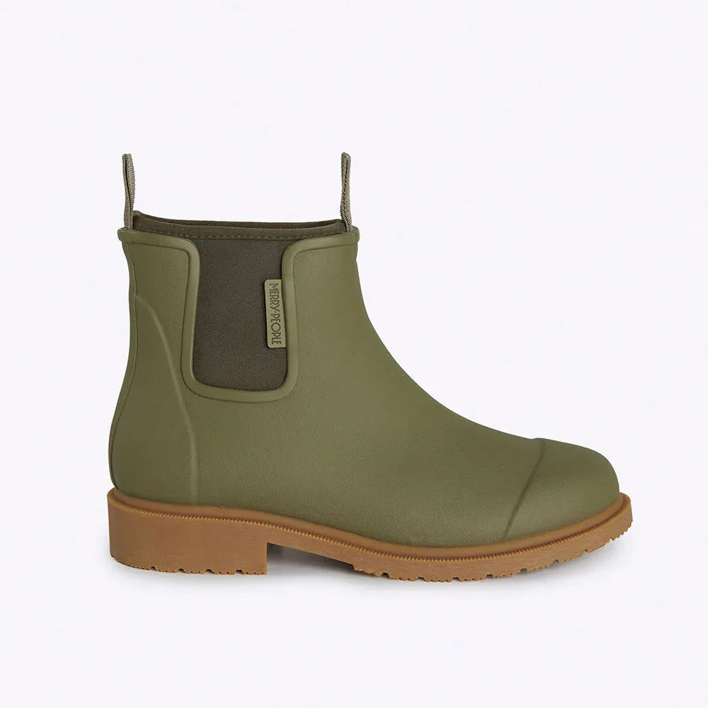 Merry People Bobbi Gumboot | Khaki Green - Stay Wild Collective  Shoes