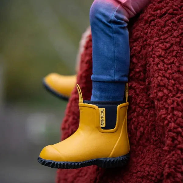 Merry People Bobbie Kids Boots | Mustard - Stay Wild Collective  Shoes