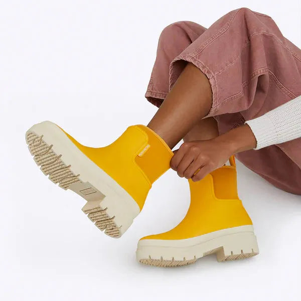 Merry People Tully Ankle Boot - Lemon - Stay Wild Collective  Boots