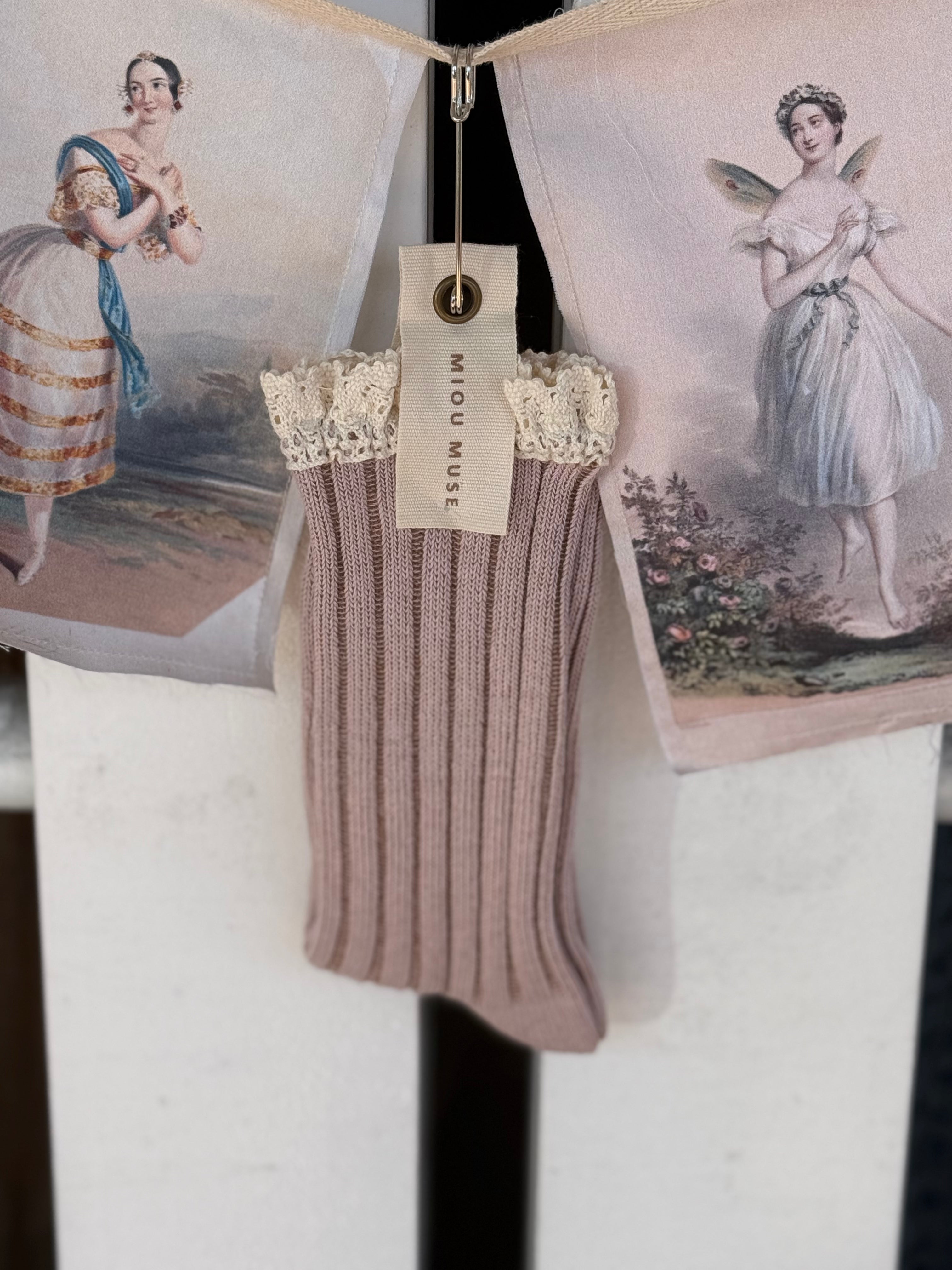  Miou Muse Dye & Wash crochet socks - Stay Wild Collective  Socks