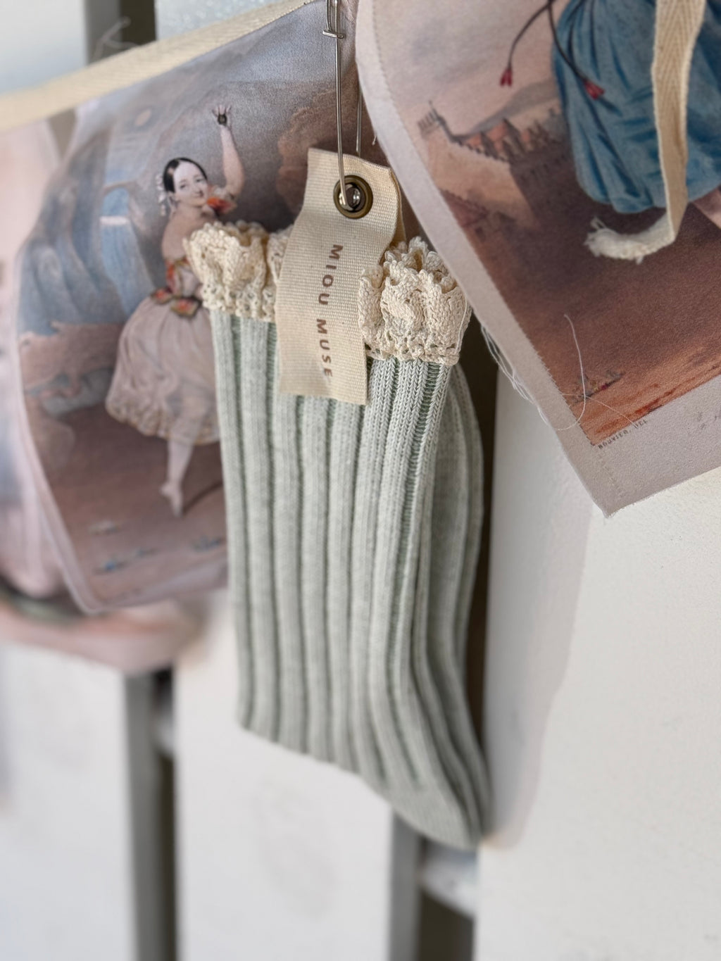  Miou Muse Dye & Wash crochet socks - Stay Wild Collective  Socks