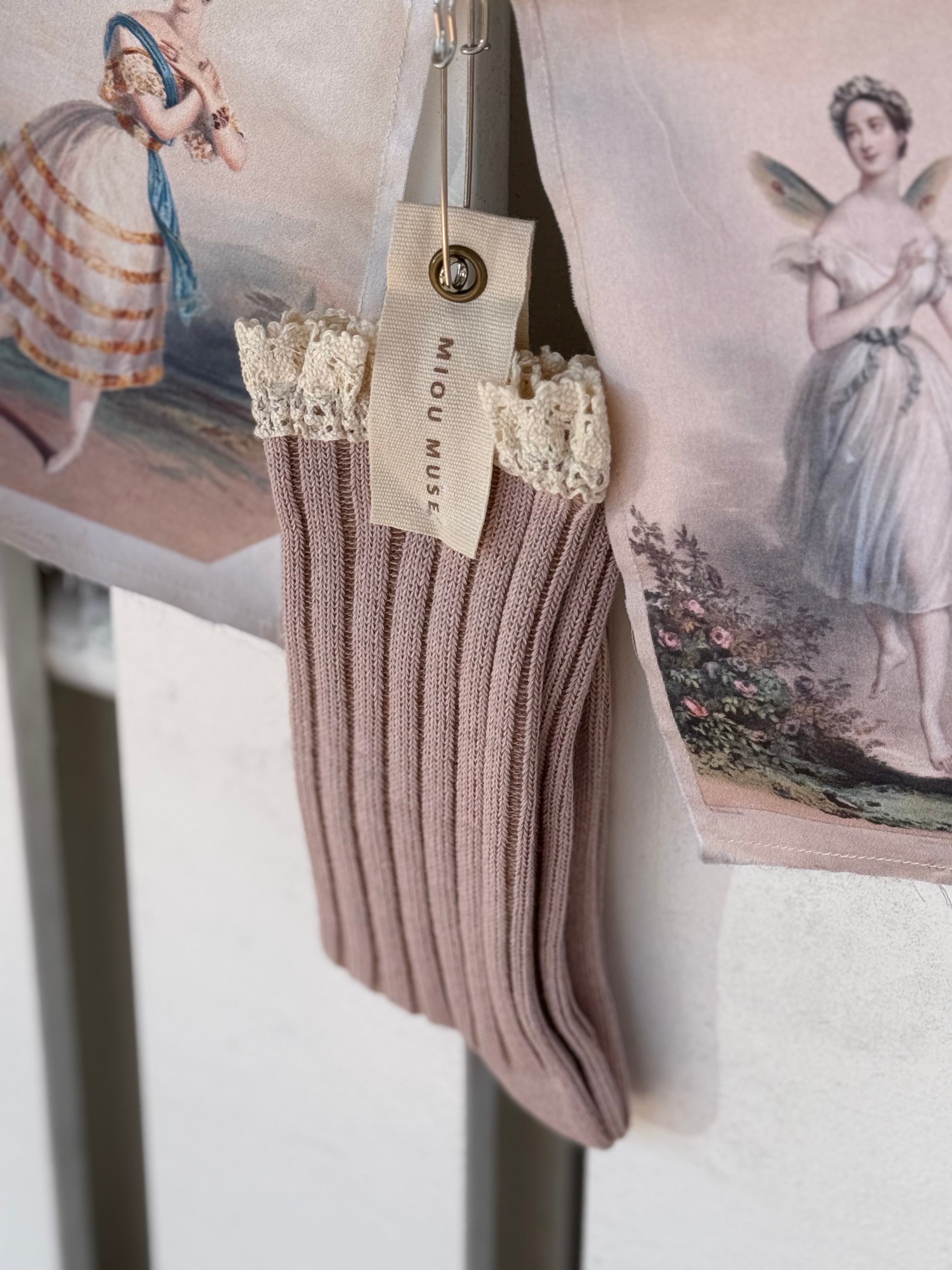  Miou Muse Dye & Wash crochet socks - Stay Wild Collective  Socks
