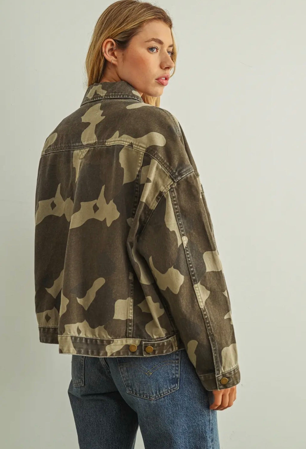  Miou muse printed cargo jacket - Stay Wild Collective  