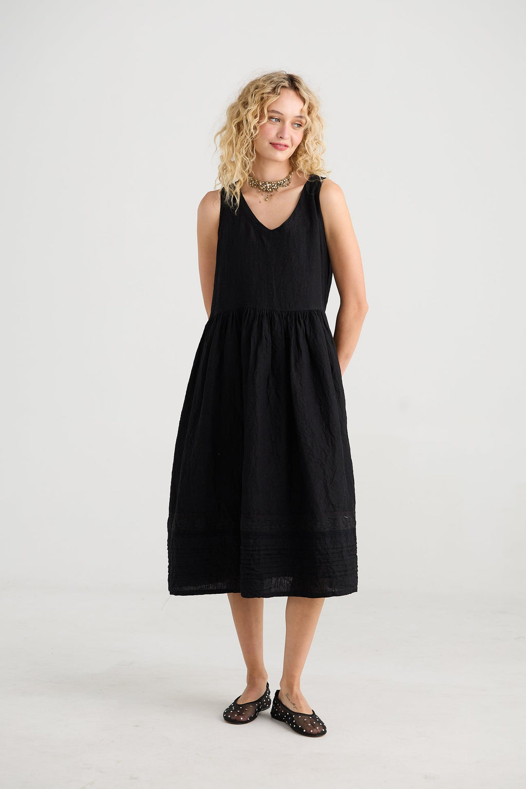 Miss rose sister violet cassandra dress black - Stay Wild Collective