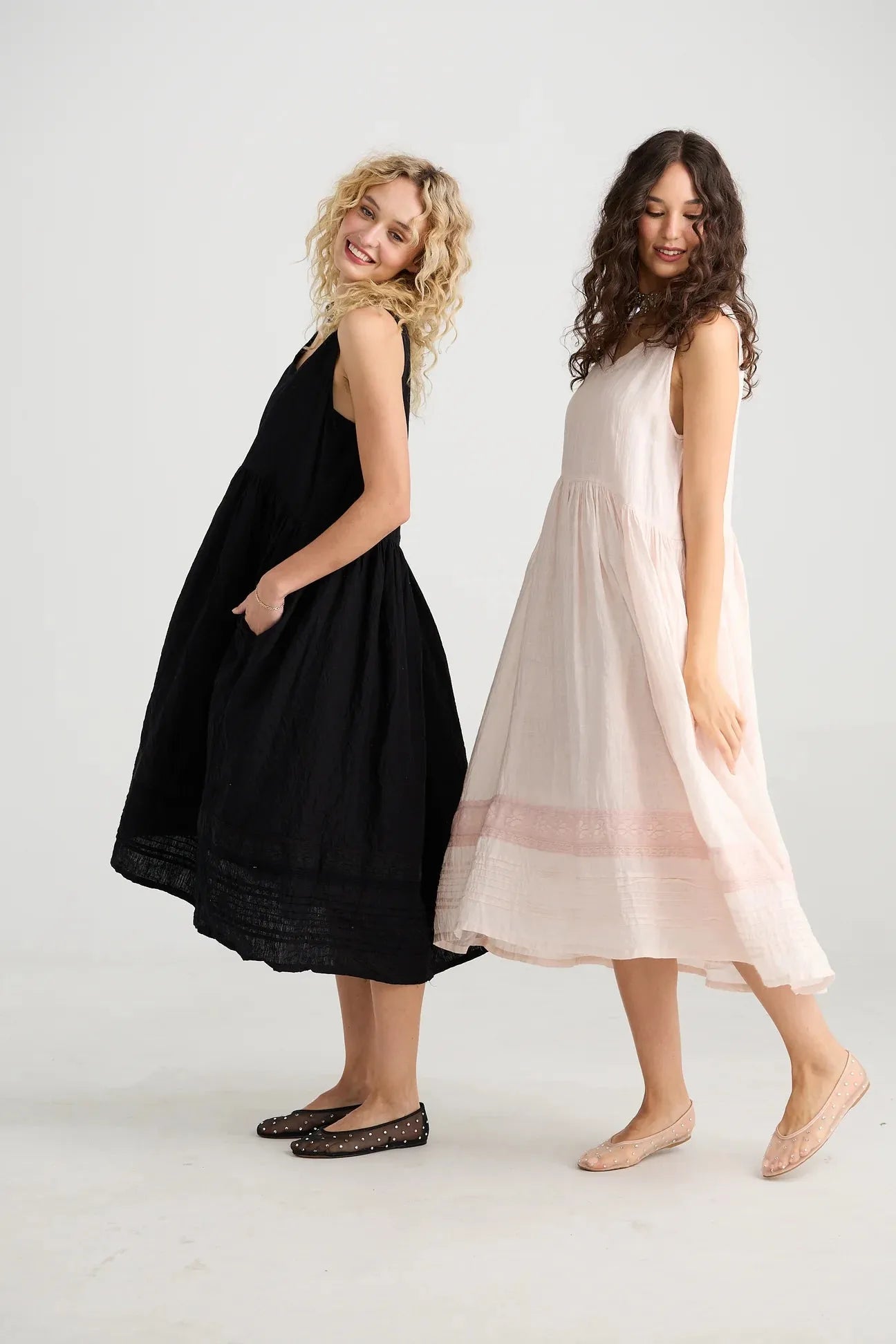  Miss rose sister violet cassandra dress rose - Stay Wild Collective  