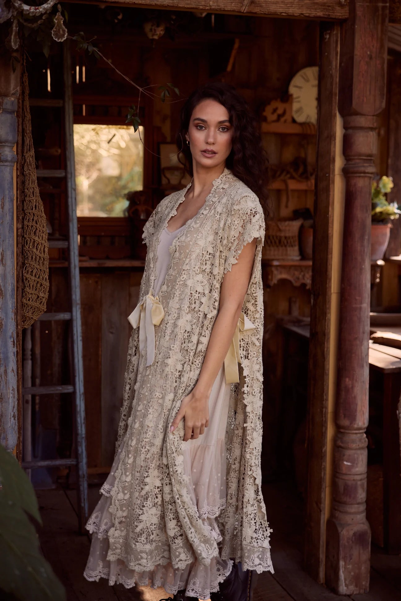  Miss roses sister violet empress lace coat stone - Stay Wild Collective  