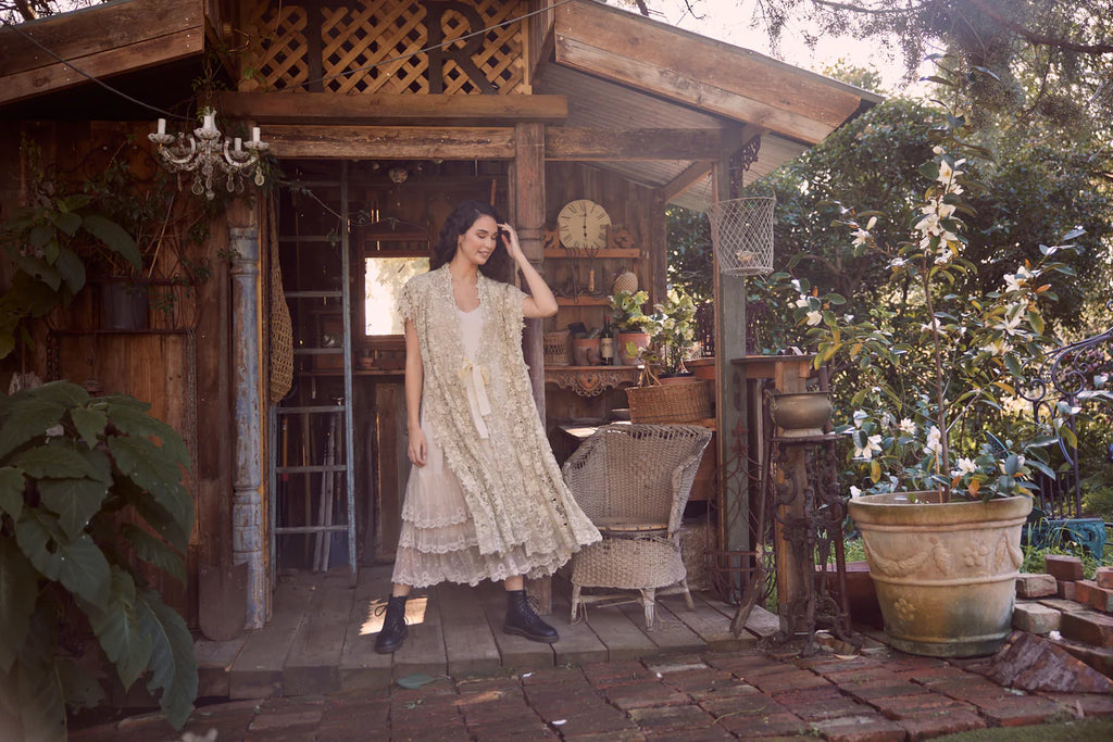  Miss roses sister violet empress lace coat stone - Stay Wild Collective  