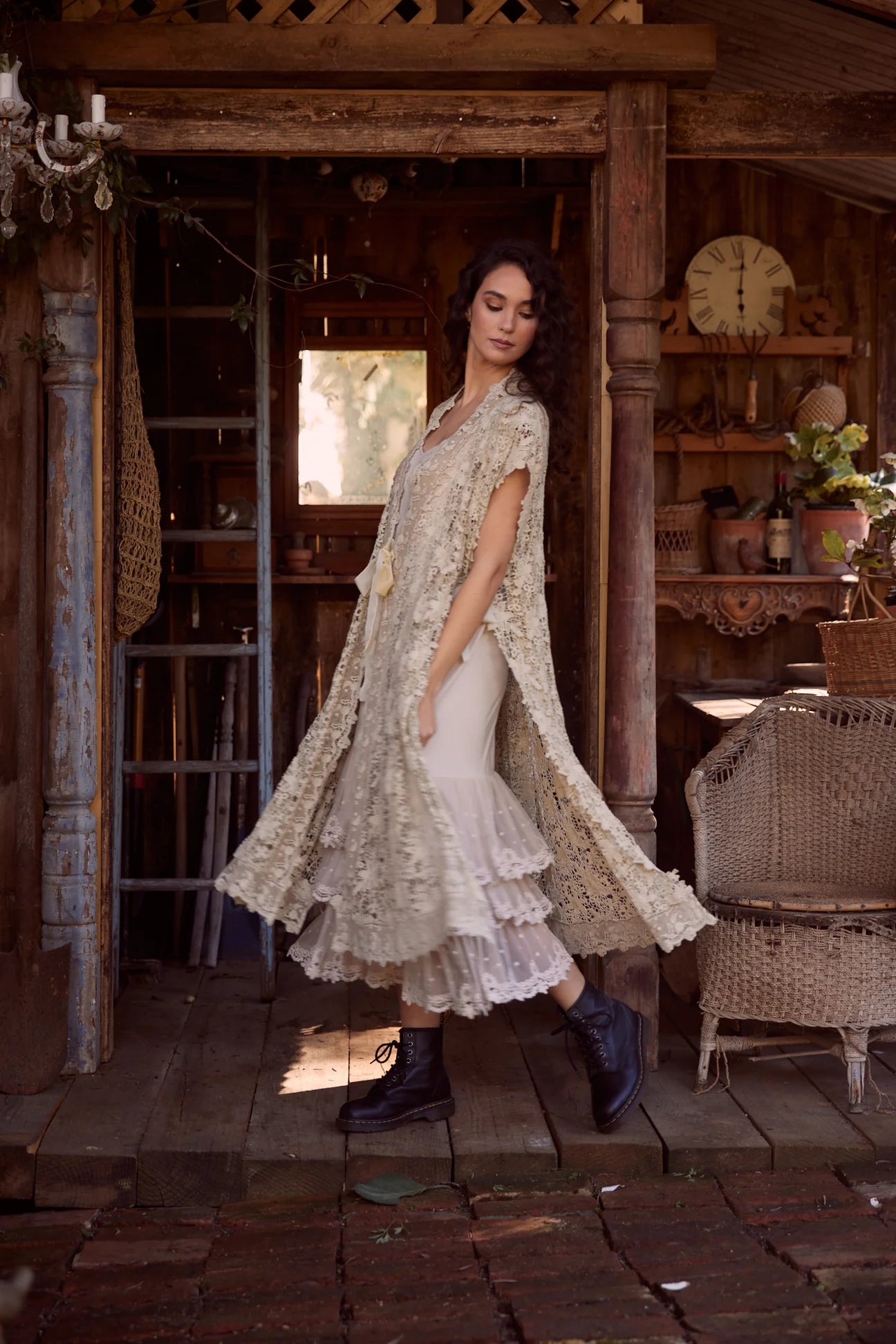  Miss roses sister violet empress lace coat stone - Stay Wild Collective  