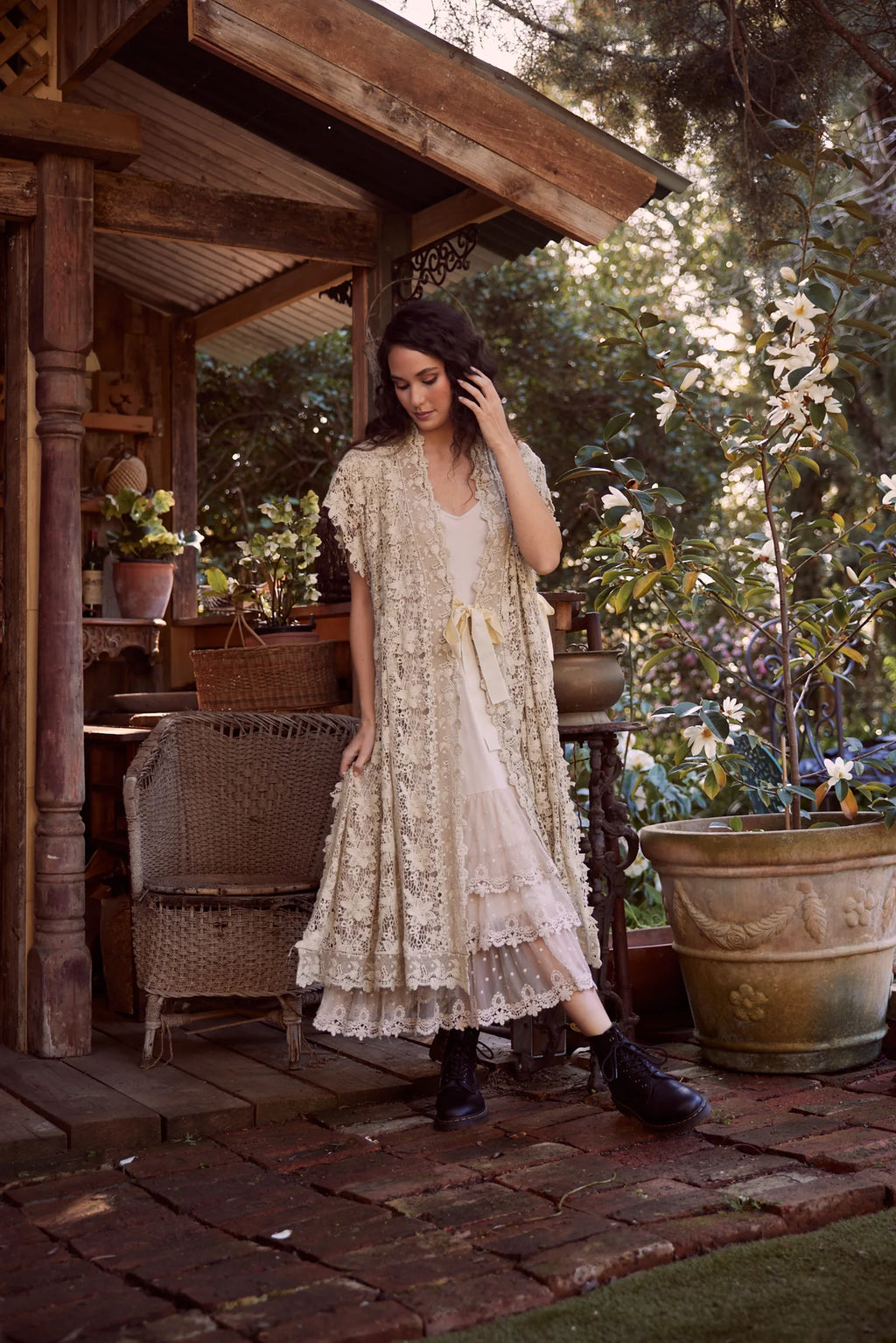  Miss roses sister violet empress lace coat stone - Stay Wild Collective  