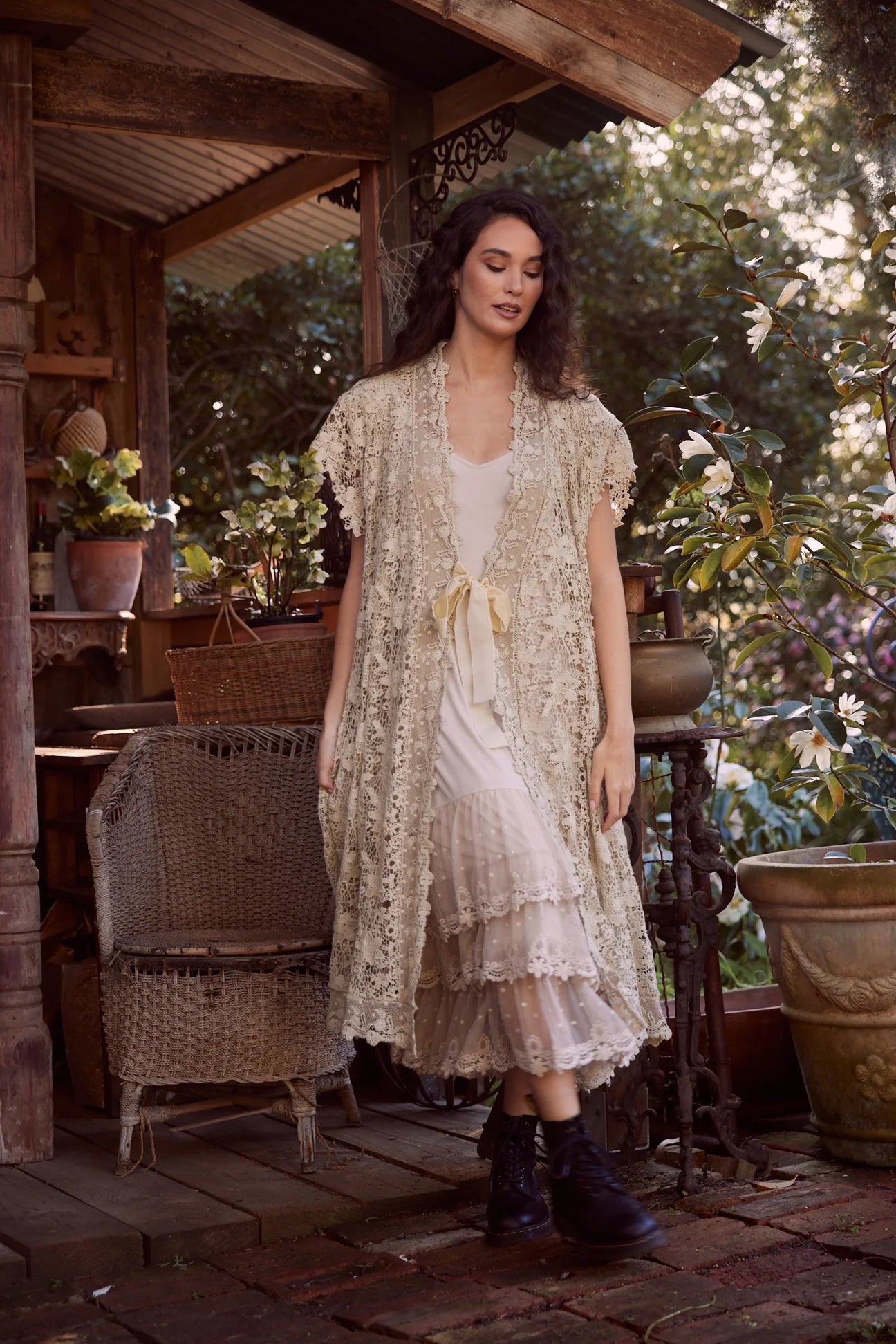  Miss roses sister violet empress lace coat stone - Stay Wild Collective  