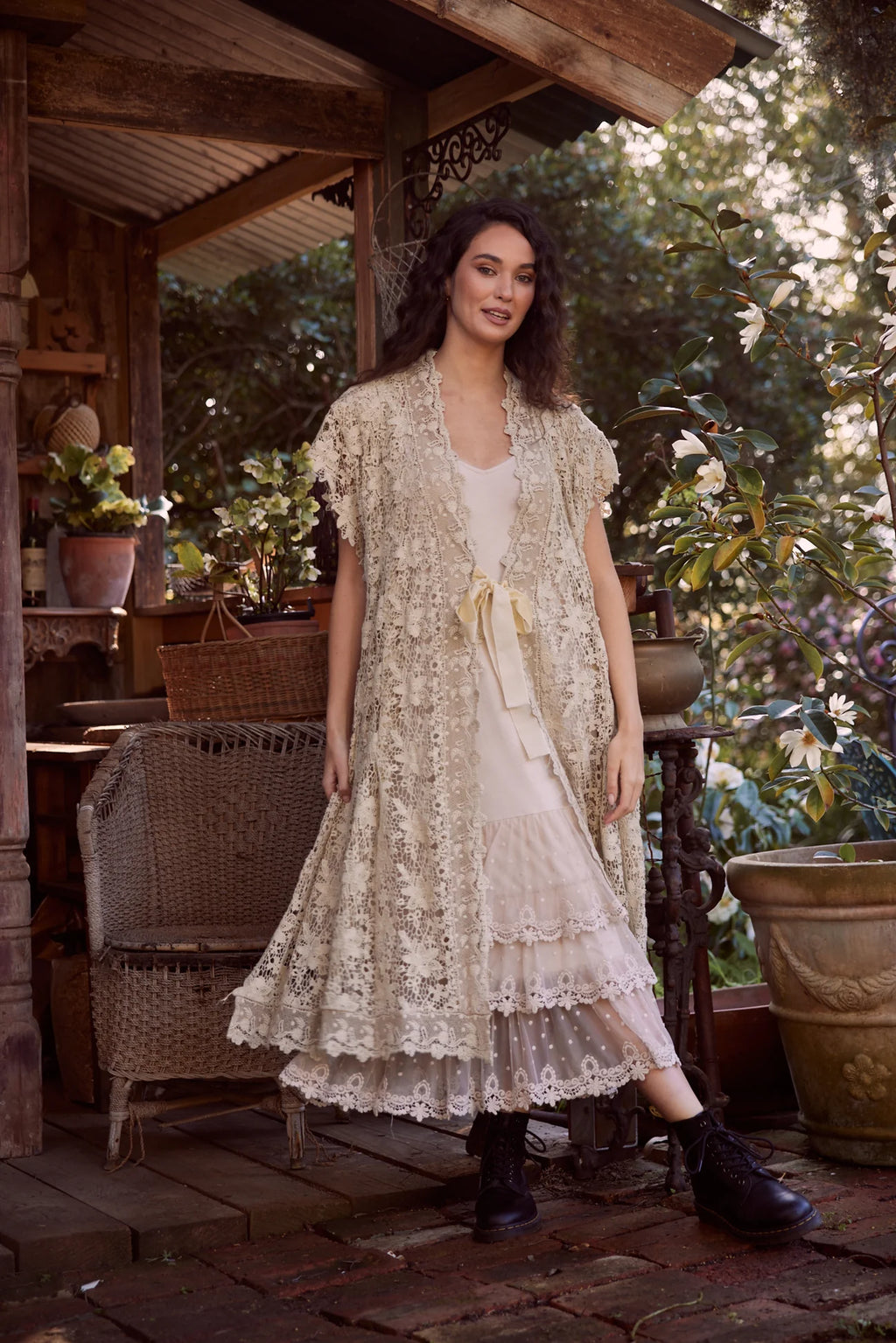  Miss roses sister violet empress lace coat stone - Stay Wild Collective  