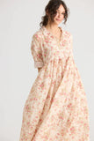  Miss rose sister violet meadowlark cotton dress cream - Stay Wild Collective  