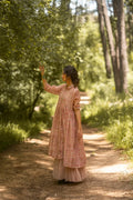  Miss rose sister violet meadowlark cotton dress peachy pink - Stay Wild Collective  