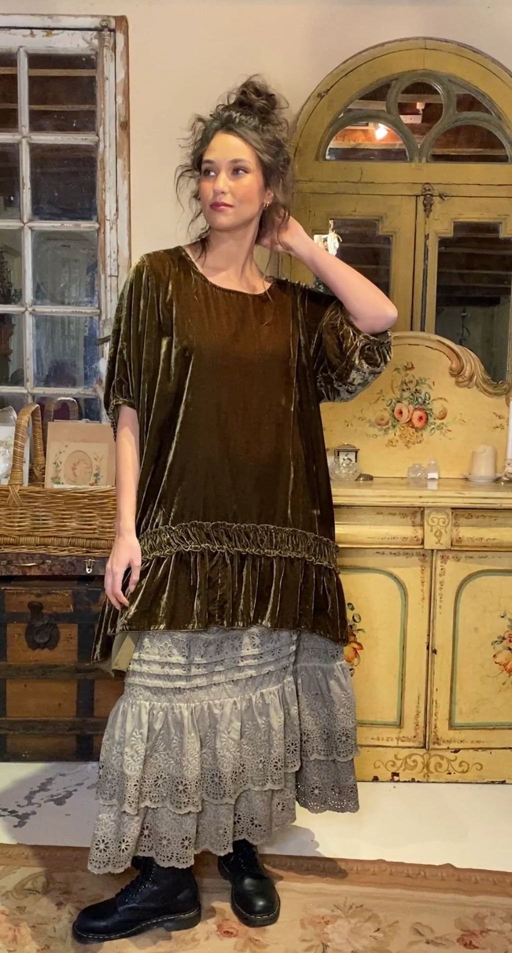  Miss roses sister violet serendipity skirt peppercorn - Stay Wild Collective  