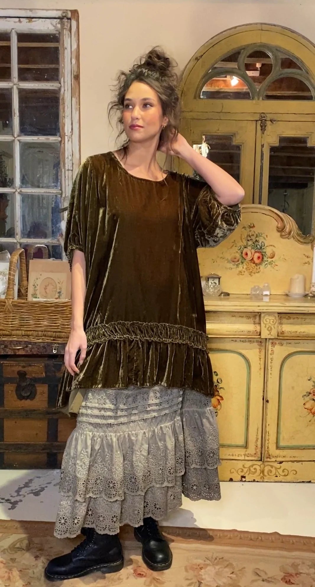  Miss roses sister violet serendipity skirt peppercorn - Stay Wild Collective  