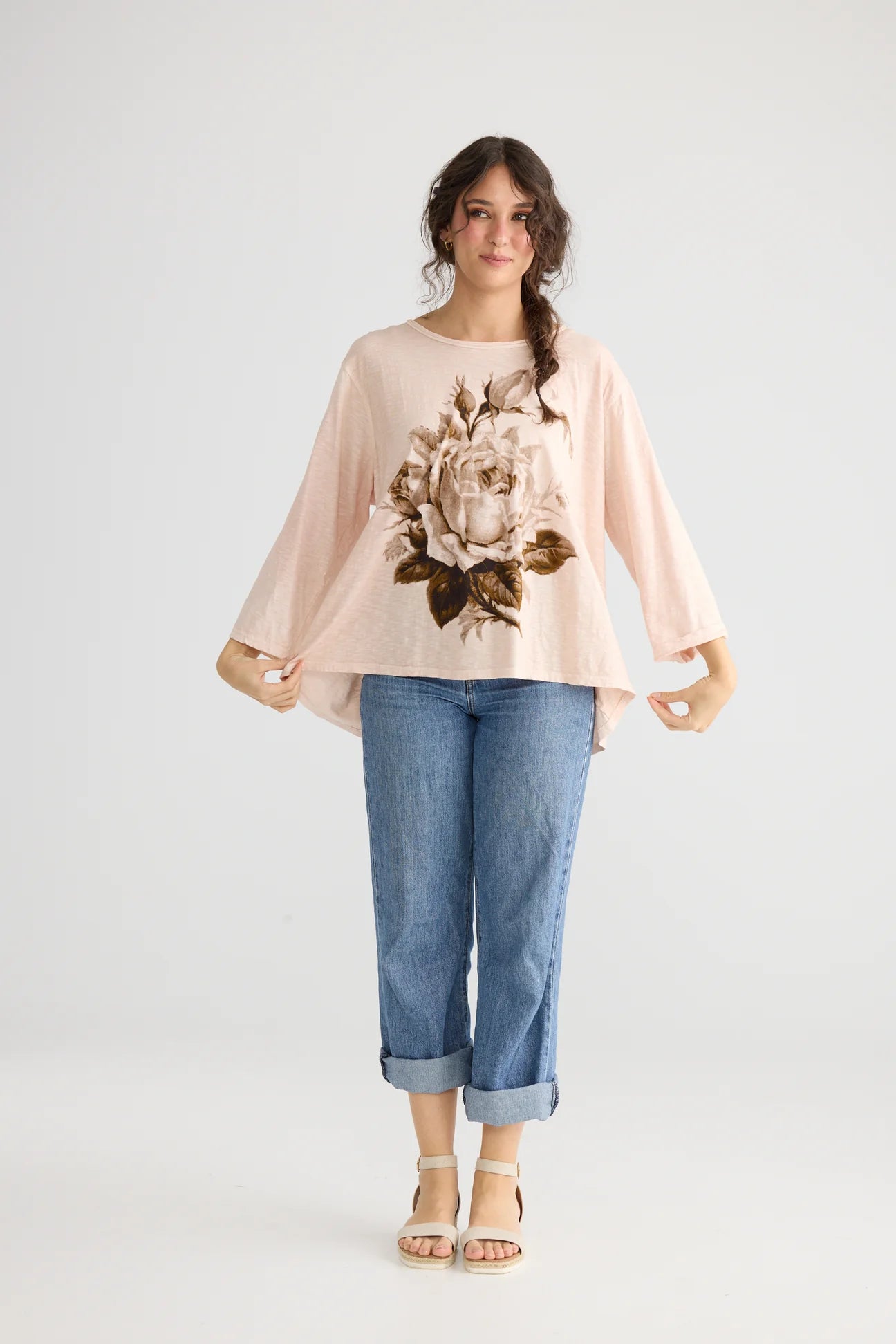  Miss roses sister violet Bonnie Rose Tshirt. Blush Rose - Stay Wild Collective  
