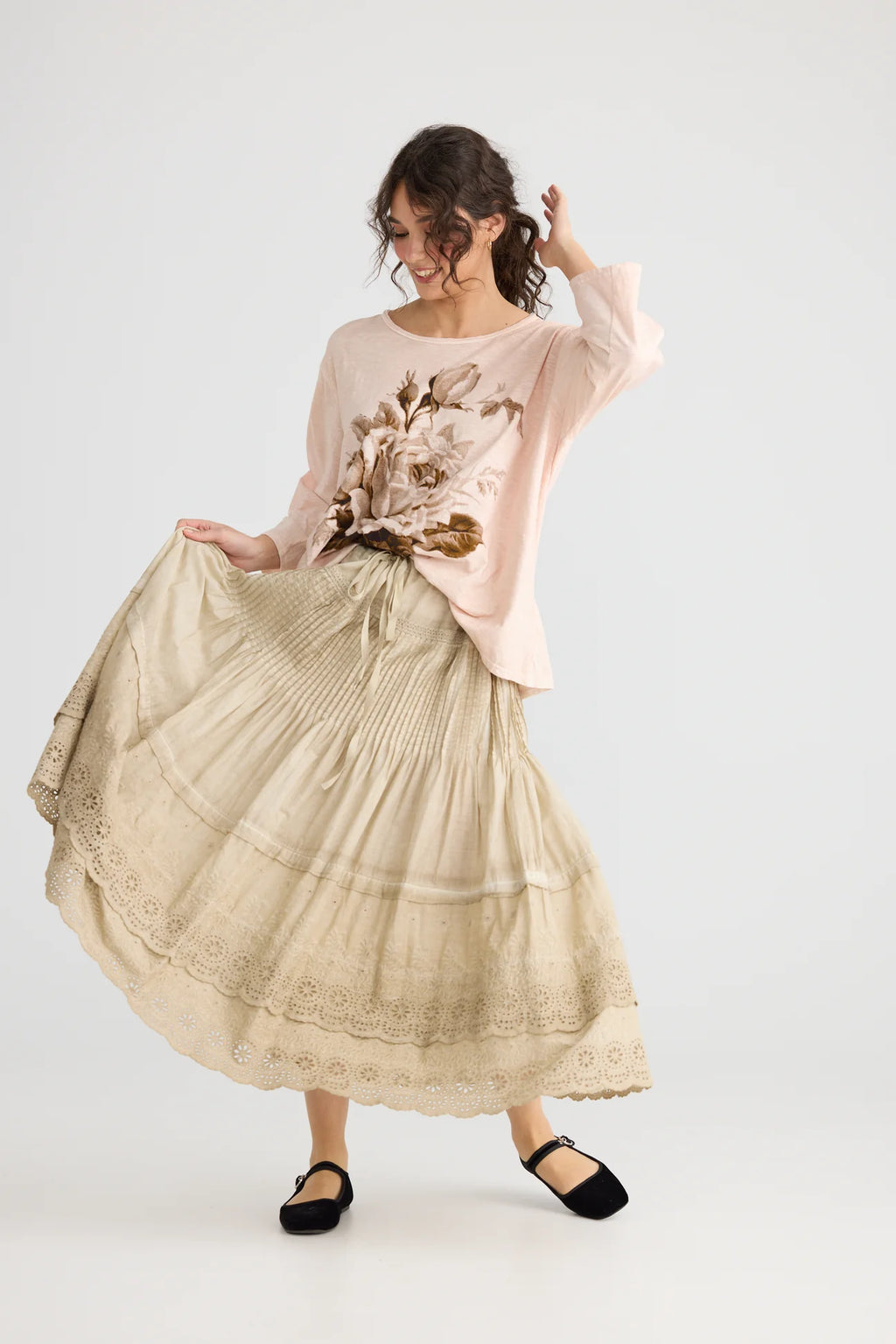  Miss roses sister violet Bonnie Rose Tshirt. Blush Rose - Stay Wild Collective  