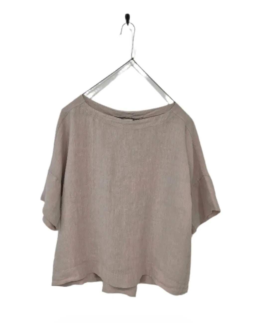 Montaigne Celine Short Sleeved Linen Top - Stay Wild Collective  Shirt
