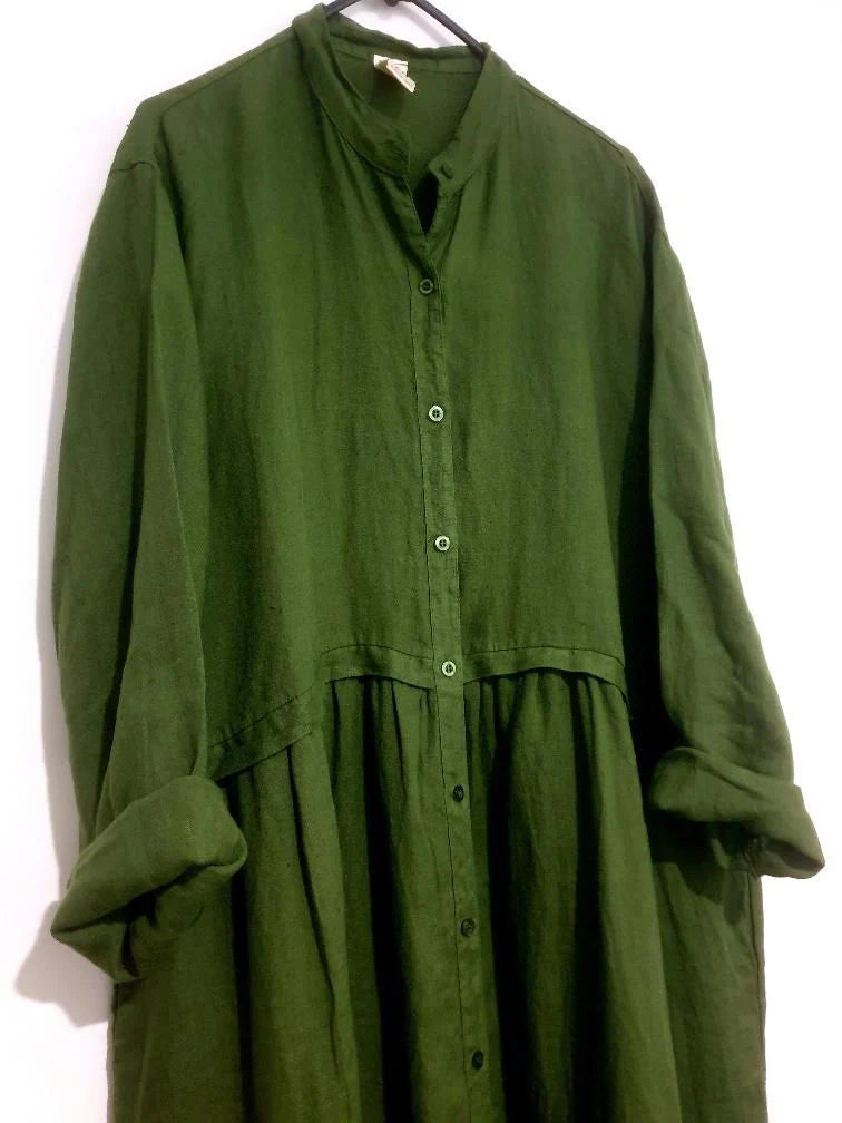  Montaigne Chaton linen coat dress - Stay Wild Collective  