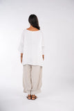 Montaigne Desi Pants in Fine Houndstooth French Linen - Stay Wild Collective  Pants