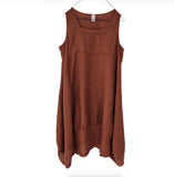 Montaigne Anaïs Linen Pinafore Dress One Size - Stay Wild Collective  Dress